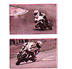 Use your brain power:  Effect of speed and direction on velocity.   Sachin is travelling on a motorbike. Explain what will happen in the following events during sachin's ride see figure.  In case of a turning on the road, will the motorcycle, keeping its speed constant, what will be the effect on the velocity?