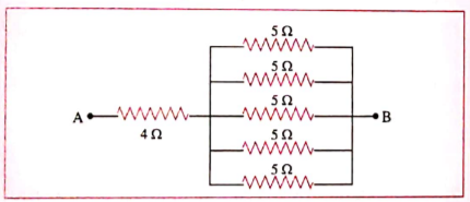 Find the effective resistance between A and B.