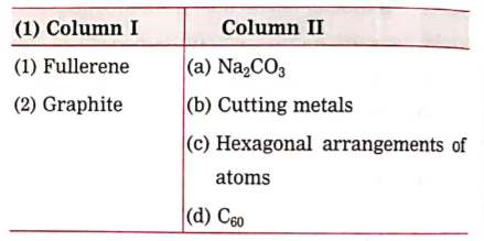 Match the columns: