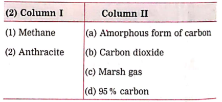 Match the columns: