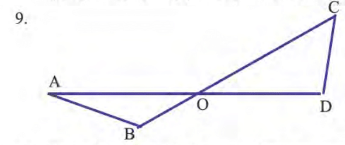 চিত্রে , AB=CD,angleOCDgtangleCOD এবং angleOABltangleAOB প্রমাণ করো যে OBltOD |