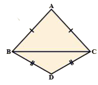 DeltaABC and DeltaDBC are two isosceles triangles on thesame base BC (see figure). Show that / ABD = / ACD.