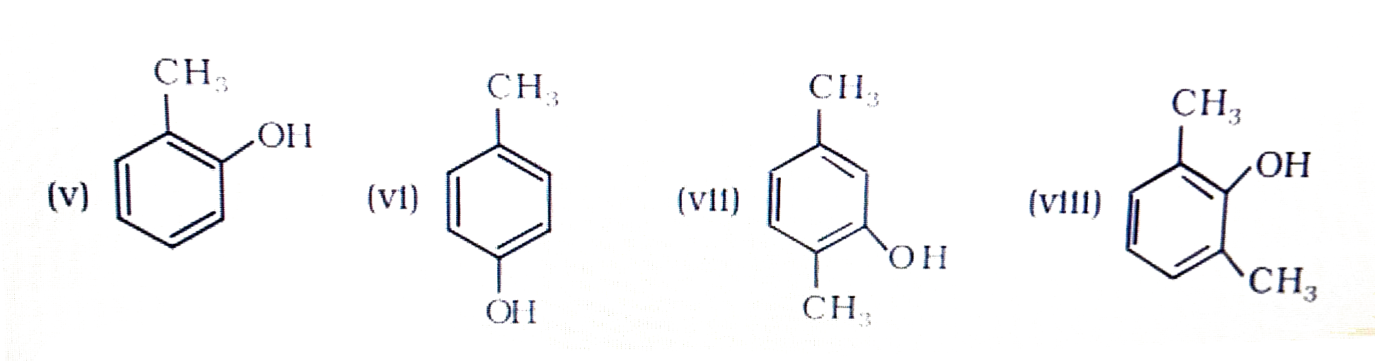 Write IUPAC names of the following compounds:   (i) CH(3)-underset(CH(3))underset(|)(CH)-underset(OH)underset(|)(CH)-overset(CH(3))overset(|)underset(CH(3))underset(|)(C)-CH(3)  (ii) CH(3)-underset(OH)underset(|)(CH)-CH(2)-underset(OH)underset(|)(CH)-underset(C(2)H(5))underset(|)(CH)-CH(2)-CH(3)   (iii) CH(3)-underset(OH)underset(|)(CH)-underset(OH)underset(|)(CH)-CH(3) (iv) HO-CH(2)-underset(OH)underset(|)(CH)-CH(2)-OH      (ix) CH(3)-O-CH(2)-underset(CH(3))underset(|)(CH)-CH(3)  (x) C(6)H(5)-O-C(2)H(5)    (xi) C(6)H(5)-O-C(7)H(15)(n-)  (xii) CH(3)-CH(2)-O-underset(CH(3))underset(|)(CH)-CH(2)-CH(3)