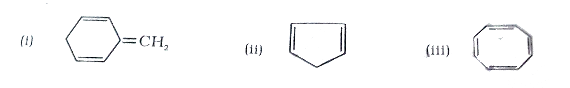 Explain why the following systems are not aromatic?