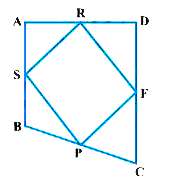 यदि किसी चतुर्भुज की भुजाओ के मध्य-बिंदुओं को क्रम से मिलाया जाता है, तो सिद्ध कीजिए कि  इस प्रकार बने समांतर चतुर्भुज का क्षेत्रफल दिय हुए चतुर्भुज के क्षेत्रफल का आधा होता है।