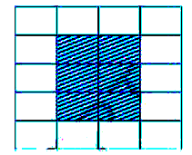 40cmxx60cm विमाओं वाली समान टाइलों से बनाए गए फर्श के एक डिज़ाइन में (आकृति) अनुपात ज्ञात कीजिए -   (a) छायांकित भाग के परिमाप का पूरे डिजाइन के परिमाप से   (b) छायांकित भाग के क्षेत्रफल का अछायांकित भाग के क्षेत्रफल से।