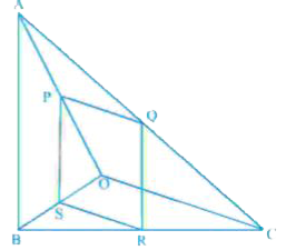 सिद्ध कीजिए कि यदि किसी त्रिभुज की एक भुजा के समांतर, उसकी अन्य दो भुजाओं को प्रतिच्छेद करने के लिए, रेखा खींची जाए, तो ये दोनों भुजाएँ एक ही अनुपात में विभाजित हो जाती है।