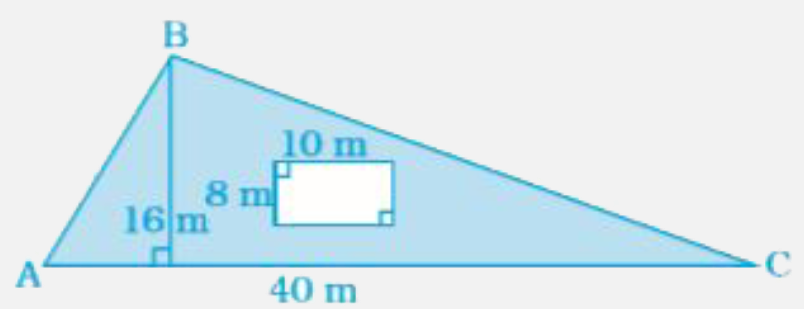 Find the area of the shaded portion in the following figures.