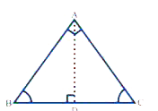 In Fig. 6.13, ∠BAC = 90°,  AD ⊥ BC and ∠BAD = 50°, then ∠ACD is