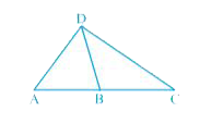 What conclusion can be drawn from each part of Fig. 2.14, if    DB is the bisector of angleADC ?