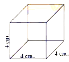 Find the total Surface area and lateral surface area of the Cube with side 4 cm. (By using the formulae deduced above)