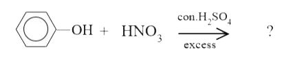 Complete the following reaction giving names of products.