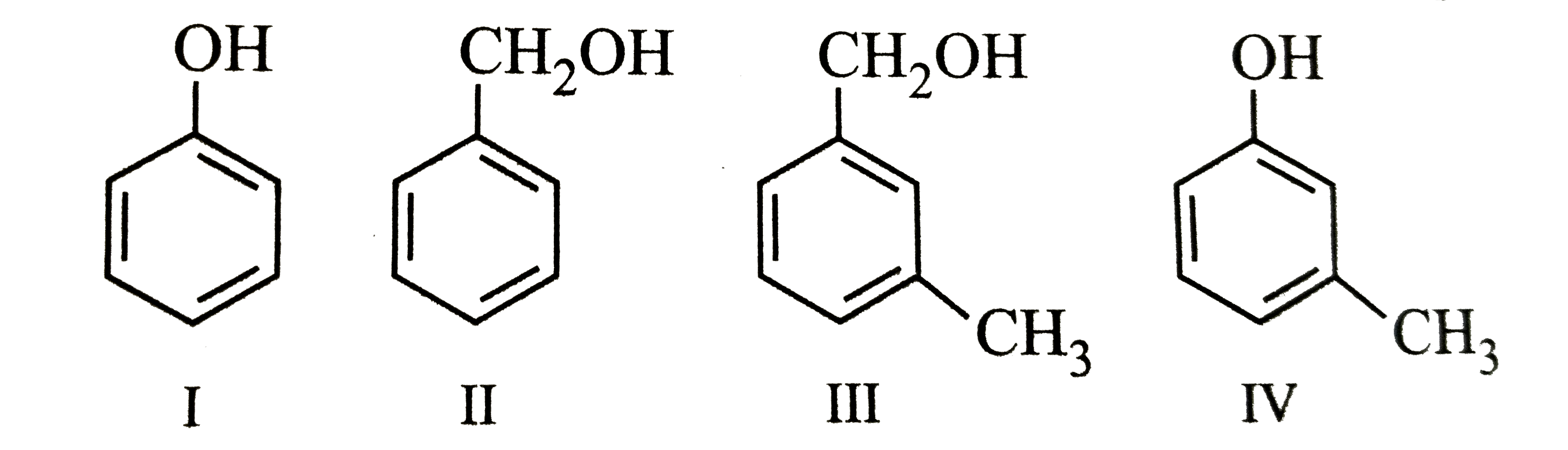 Which of the following compunds is aromatic alcohol?
