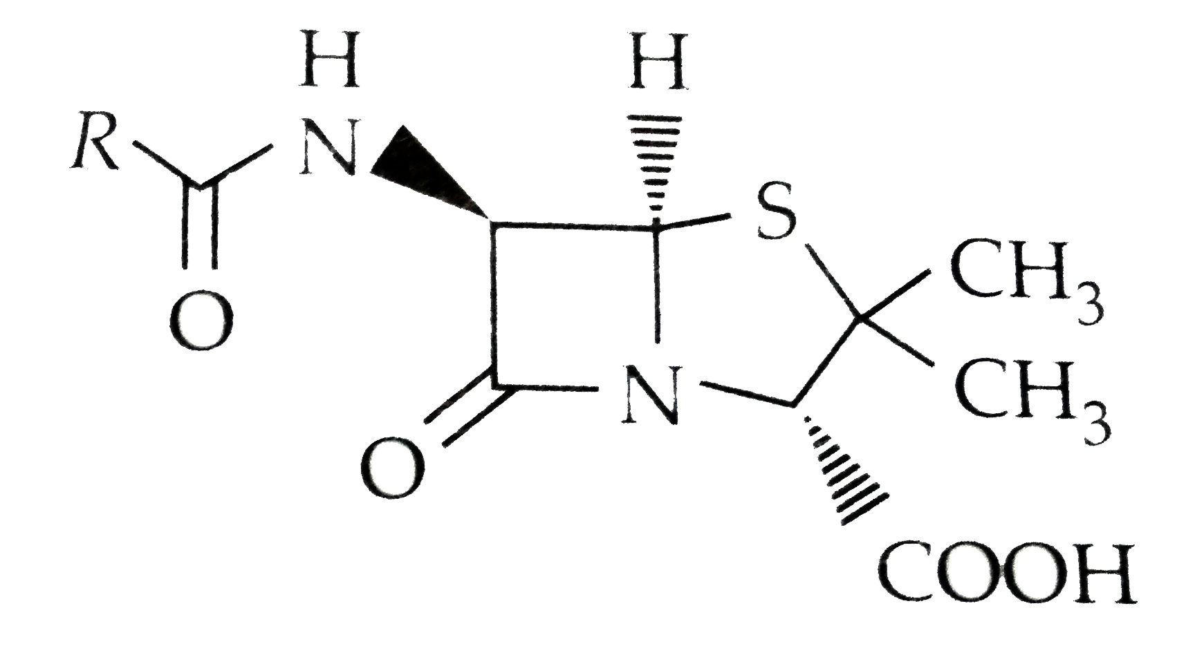 Name of the drug whose structure given below is