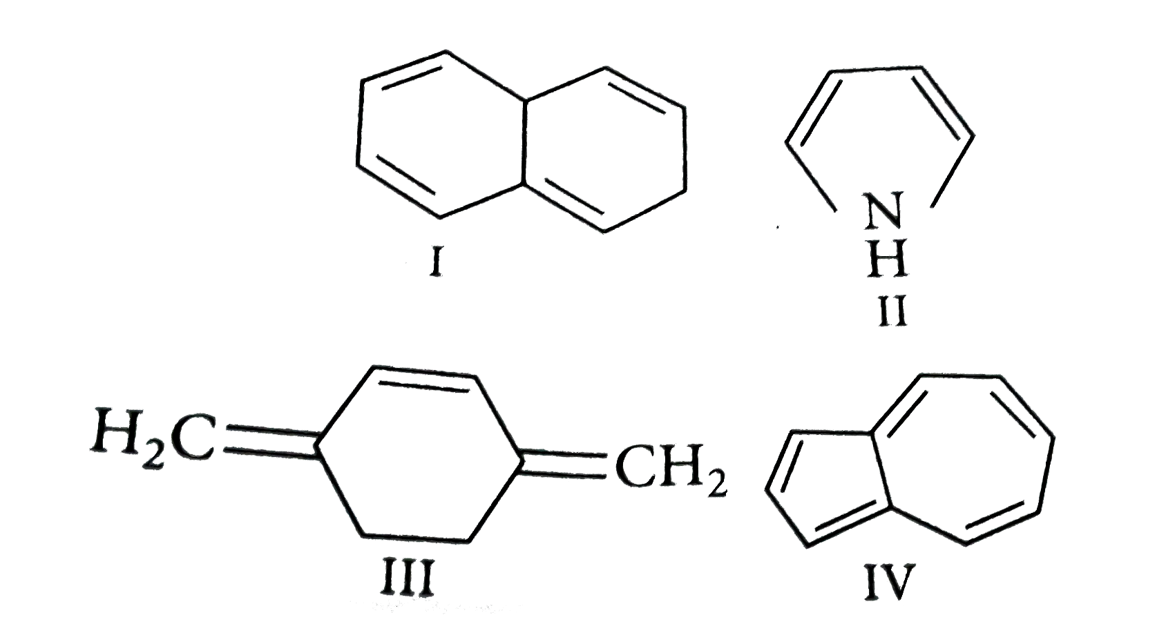 Which of the following will exhibit aromatic character?