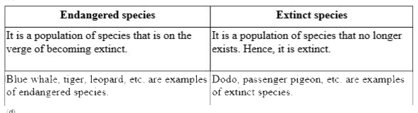 Differentiate Between Endangered And Extinct