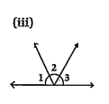 Find pairs of adjacent and non-adjacent angles in the below figures: