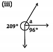 Find the measure of angle 'a' in each case. Give reason: