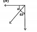 Find the measure of angle 'a' in each case. Give reason: