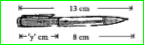 Write the information given in the picture in the form of an equation. Also, find 'y' in the following figure.