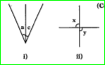 Which of the following are adjacent angles?
