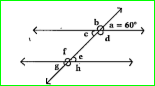 In the figure a=60^@ find other angles.