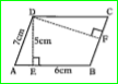 ABCD is a parallelogram DE |AB, DF|BC. Find DF.