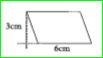 area of parallelogram is ……………cm^2.