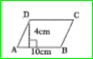 Find the Area of the Parallelogram ABCD.