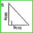 (Fill in the blanks)area of adjacent triangle is…………….