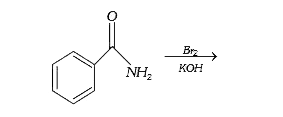 In the following reaction    The major product is