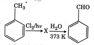 Identify compound X in the following sequence reactions: