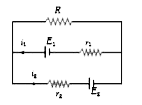 See the electrical circuit shown in this figure. Which of the following equations is a correct equation for it-