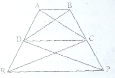 ಚಿತ್ರ 11.29 ರಲ್ಲಿ ವಿ(DRC)=ವಿ(DPC) ಮತ್ತು ವಿ(BDP)=ವಿ(ARC) ಆದರೆ ABCD ಮತ್ತು DCPR ಚತುರ್ಭುಜಗಳು ತ್ರಾಪಿಜ್ಯಗಳು ಎಂದು ಸಾಧಿಸಿ.