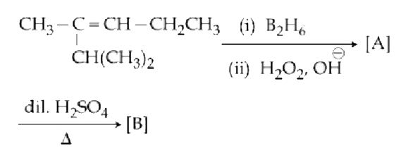 The major  product [B] in the following  seqyence of reaction  is :