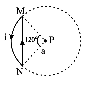 A wire loop carrying current I is placed in the x-y plane as shown in the figure. If an external uniform magnetic field vec(B)=B hat(i) is switched on, then the torque acting on the loop is