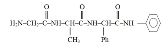 The number of peptide bond(s) in the following molecule is