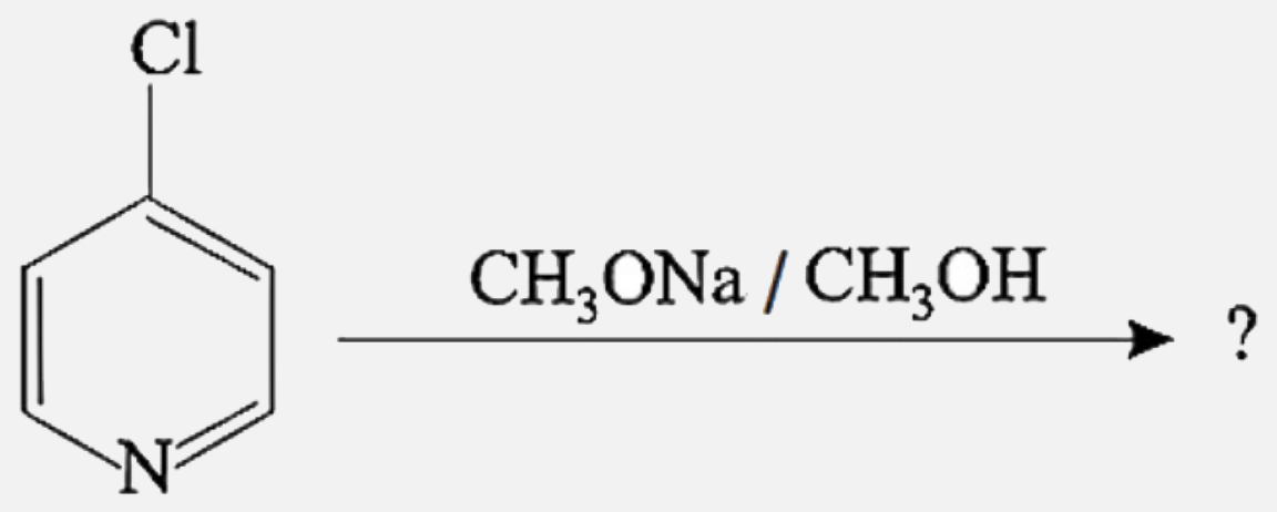 What is the major organic product of the reaction ?