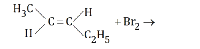 The major products obtained in the following reaction is/are