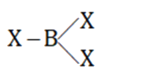 In BX3,B-X distance is shortes than what is expected theoretically because (X = F, Cl Br , I)