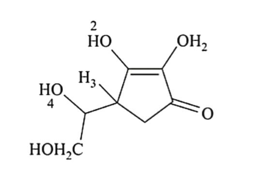 Which hydrogen will be the first one in the descending order of acidity out of the marked H in the structure?