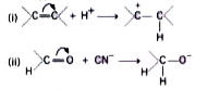 What type of effects are involved in the following reactions ?