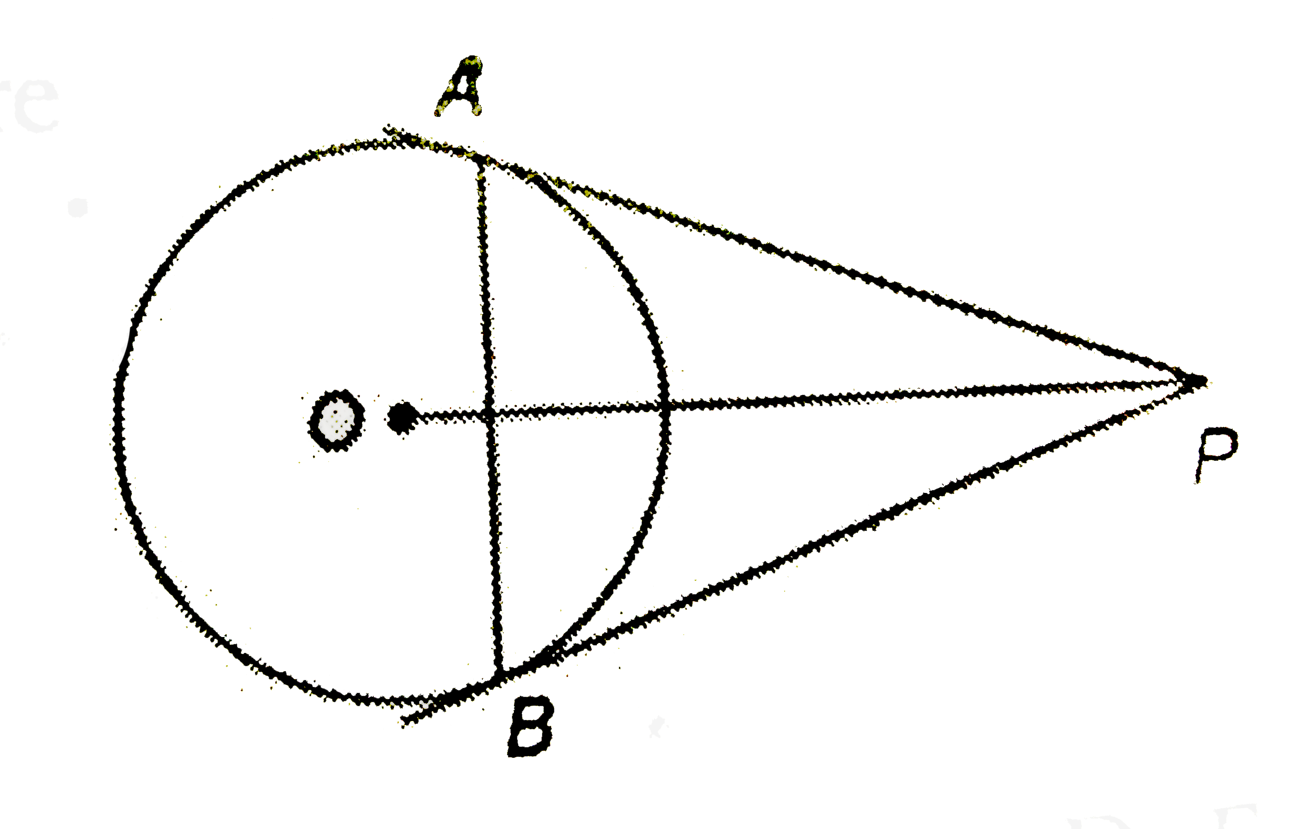 From a point P, two tangents PA and PB are drawn to a circle with centre O and radius r. If OP=2r, show that triangleAPB is equilateral.