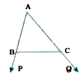 In the given figure, sides AB and AC of triangle ABC are extended to points P and Q respectively. Also, angle PBC lt angle QCB. Show that AC gt AB