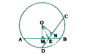 If two equal chords of a circle intersect within the circle, prove that the segments of one chord are equal to correspondig segments of the other chord.