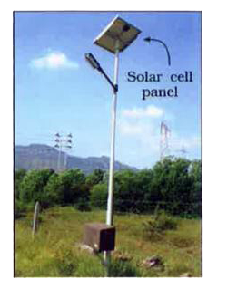 Carefully observe the given diagram/chart and answer the questions based on it.      If 12 solar cells are interconnected in the panel. How many watt of electricity can be produced from it when exposed to Sun ?