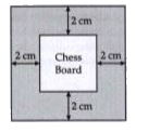Sohan and Mohan are playing a chess on Sunday. The chess board contains equal squares and the are of each equal square is 6.25 m^(2).   A border round the board is 2 cm wide.   For equation ax^(2)+bx+c=0, x = (-b pm sqrt(b^(2)-4ac))/(2a) is called the.......
