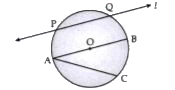 A line which intersect the circle at two points (P and Q) is called a.................. of the circle.
