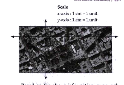 Satellite image of a colony is shown below . In this view , a particular house is pointed out by a flag ,which is situated at the point of intersection of x and y - axis . If we go 2 cm east and 3 cm north from the house , then we reach to grocery store . If we go 4 cm west and 6 cm south from the house , then we reach to a electrician's shop . If we go 6 cm east and 8 cm south from the house , then we reach to a food cart . If we go 6 cm west and 8 cm north from the houses , then we reach to a bus stand .     Based on the above information , answer the following questions :   The distance between grocery store and food cart is :