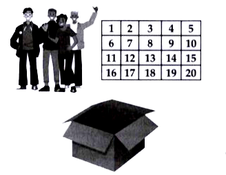 One day, during games period four friends A, B, C and D planned to play game using numbers cards. They prepared 20 numbered cards with labelled 1 to 20 and then they put all the number cards in the empty chalk box available in the classroom. In this game, every friend was asked to pick the card randomly and after each drawn, card was replaced back in the chalk box.           The probability, first boy pick the card and he get the card with an even number is: